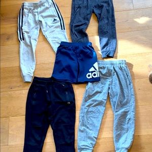 Boys pants and shorts set size 6-7